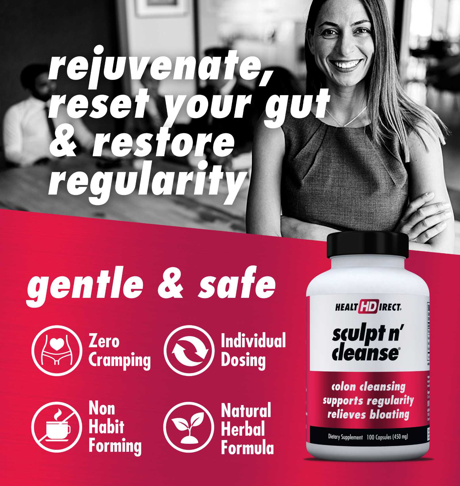 rejuvenate and reset your gut - gentle and safe