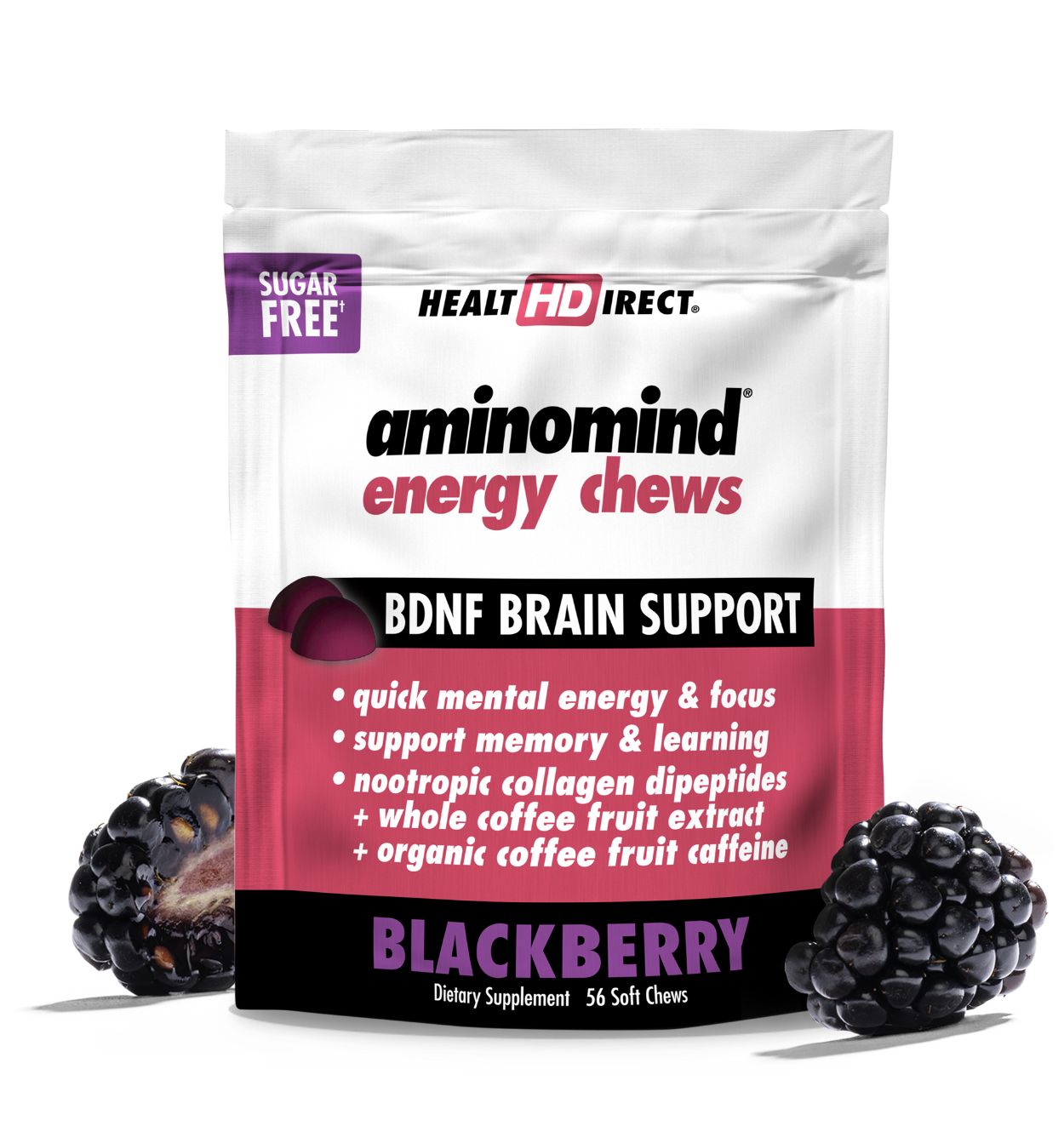 AminoMind Energy Chews, Blackberry