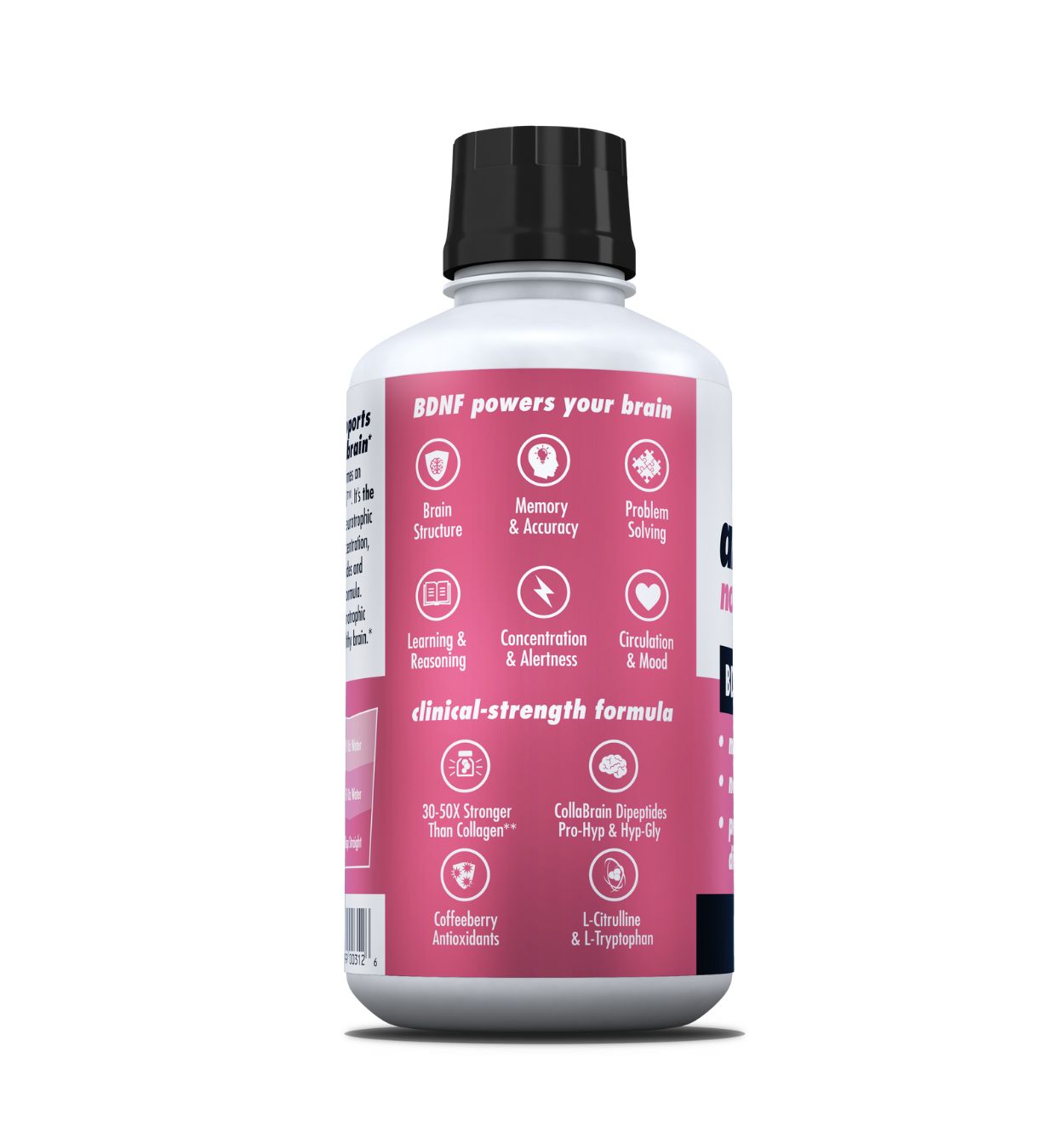 AminoMind Nootropic Collagen Side View