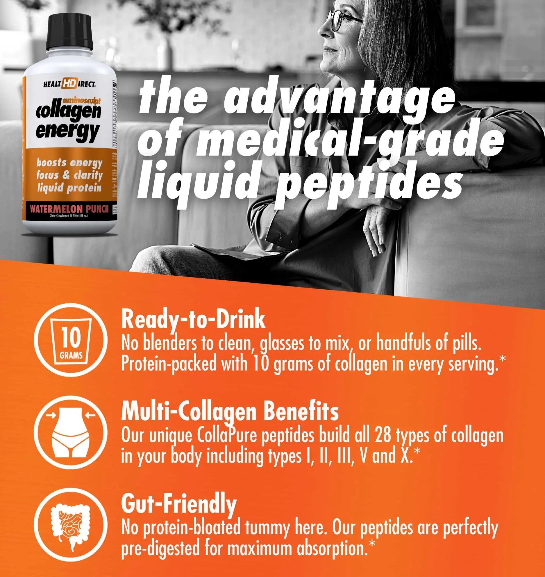 aminosculpt® collagen energy Health Direct