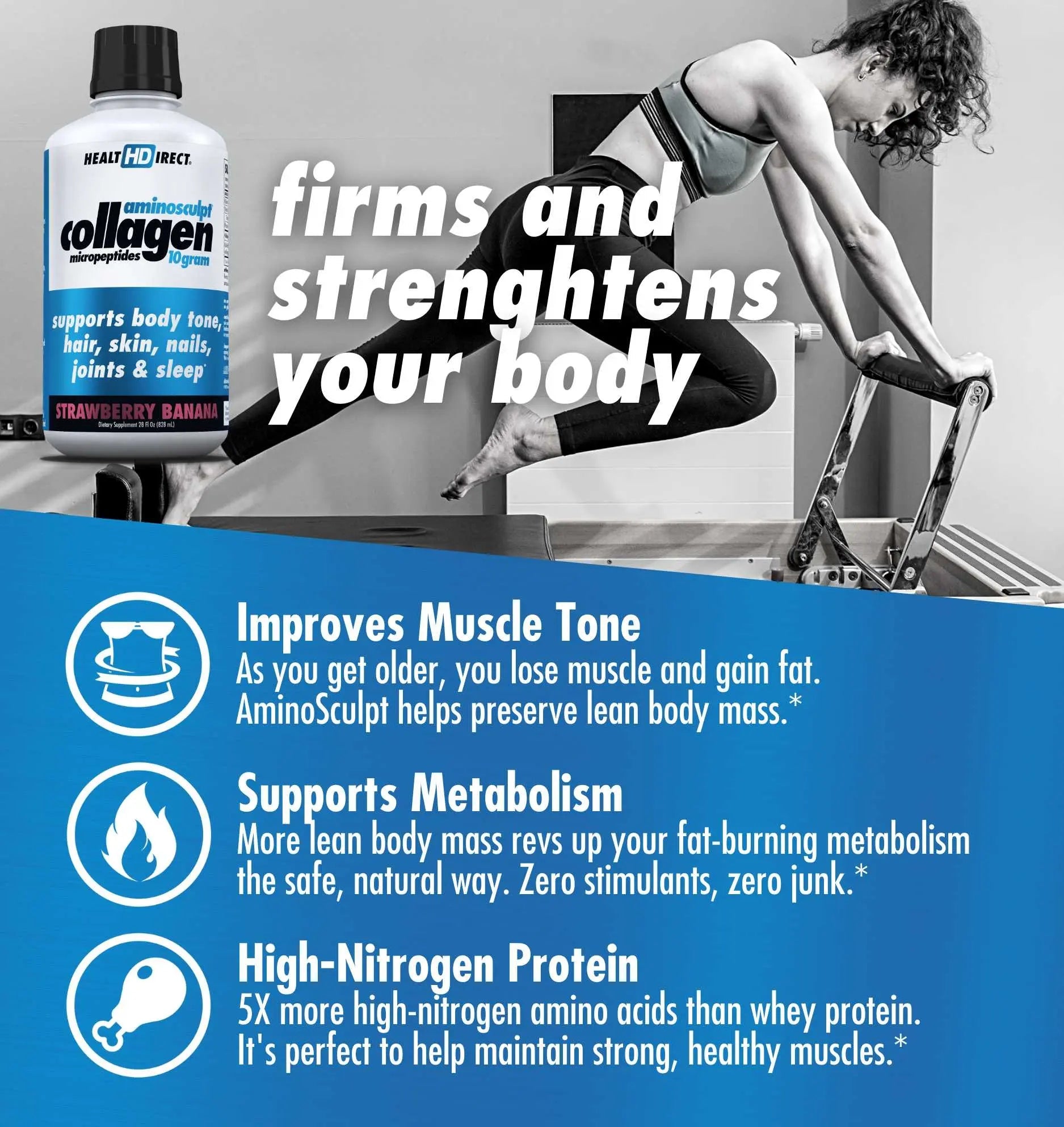 aminosculpt® collagen sugar-free 10 gram Health Direct