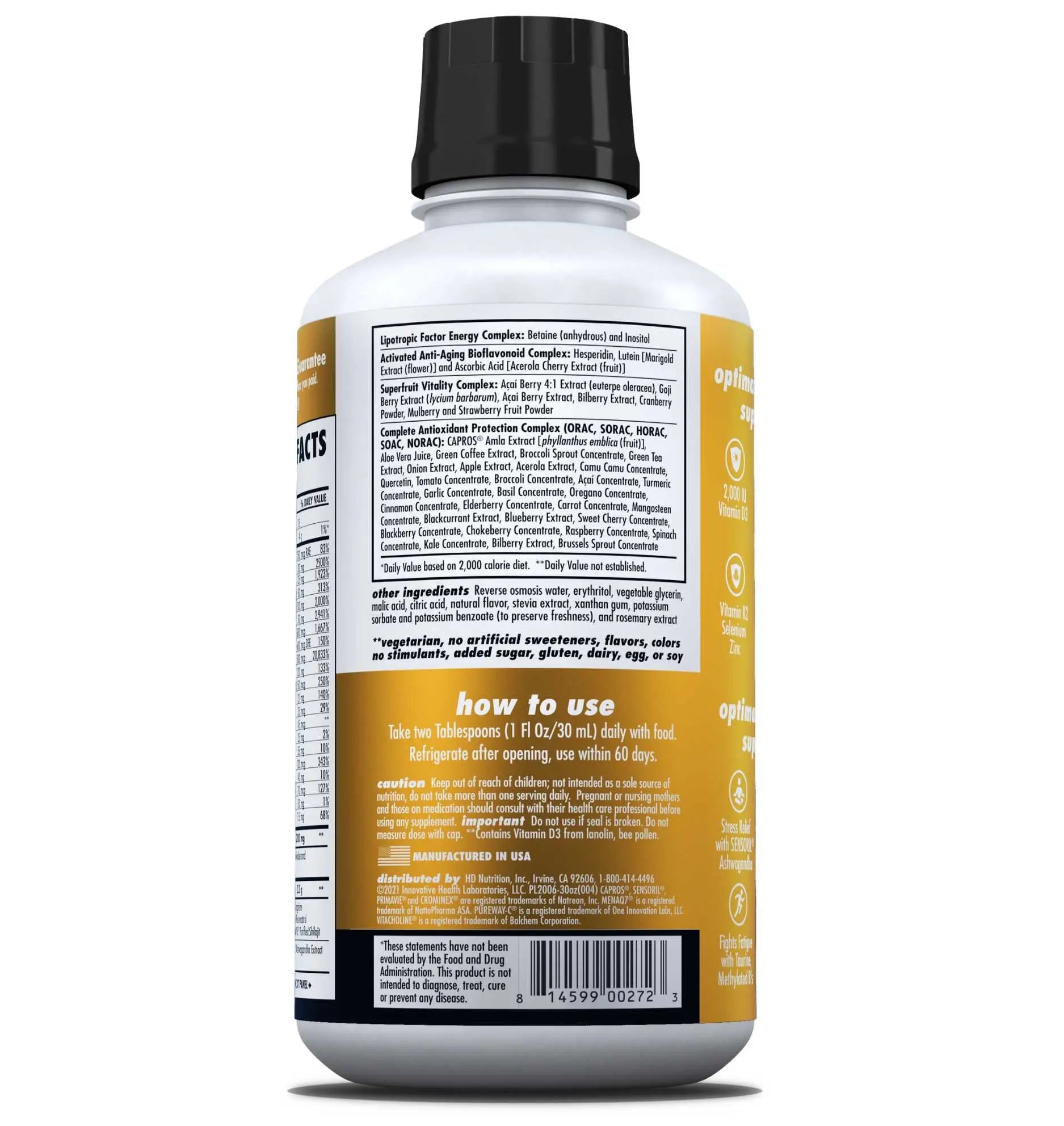 nature's optimal nutrition energize® Health Direct