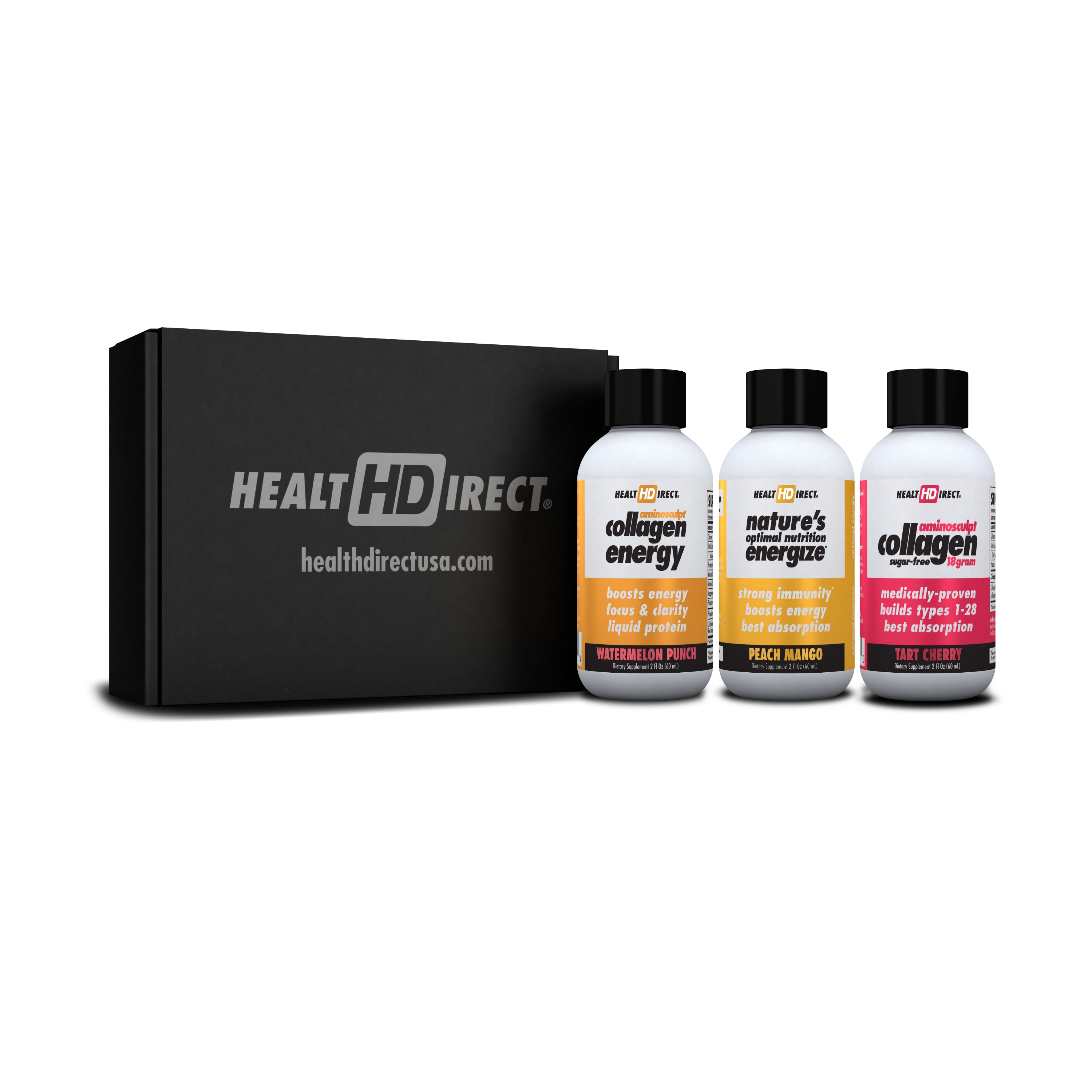 daytime energy sample pack with aminosculpt® sugar-free 18 gram Health Direct