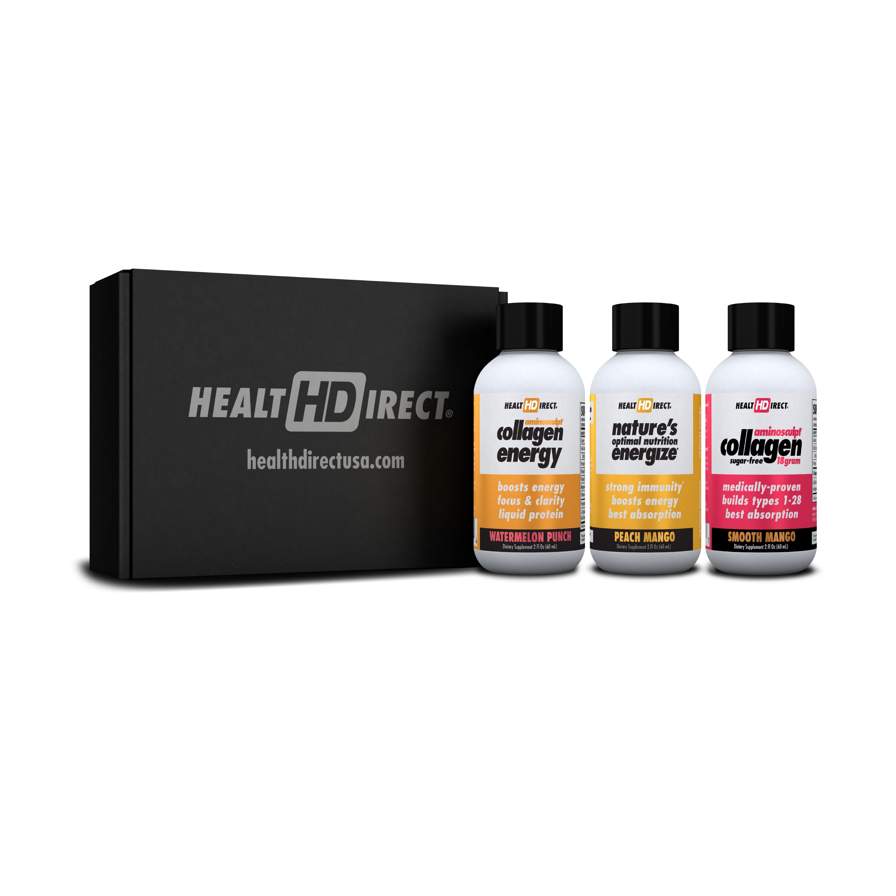 daytime energy sample pack with aminosculpt® sugar-free 18 gram Health Direct