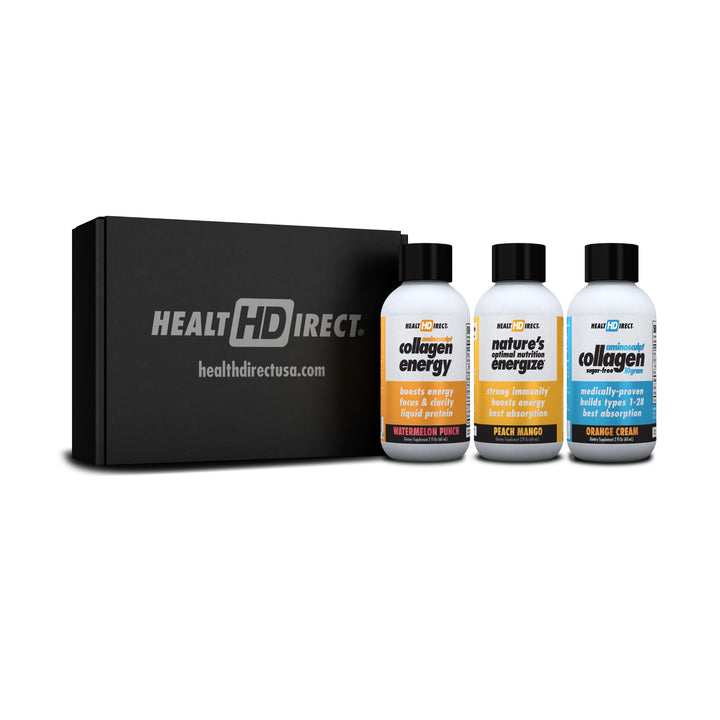 daytime energy sample pack with aminosculpt® sugar-free 10 gram Health Direct